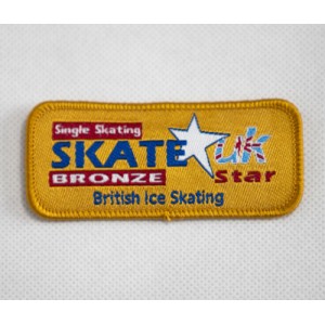 Skate Star Singles Badge Award - Bronze
