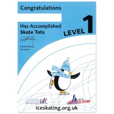 Skate Tots Certificate - Level 1 