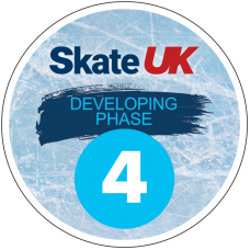 Skate UK Fundamentals Developing Phase 4 Pop Badge