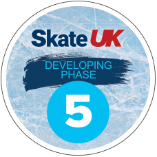 Skate UK Fundamentals Developing Phase 5 Pop Badge
