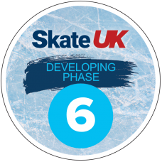 Skate UK Fundamentals Developing Phase 6 Pop Badge