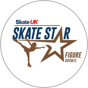 Skate UK Skate Stars Figure Pop Badge - Bronze