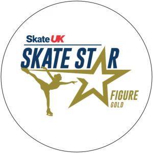 Skate UK Skate Stars Figure Pop Badge - Gold