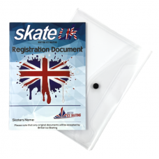 *LIMITED* Skate UK Registration Document & Wallet