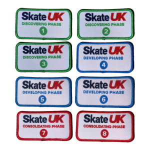 Skate UK Fundamentals Phase 1-8 Badge Bundle