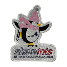 Skate Tots Badge Award Level 4